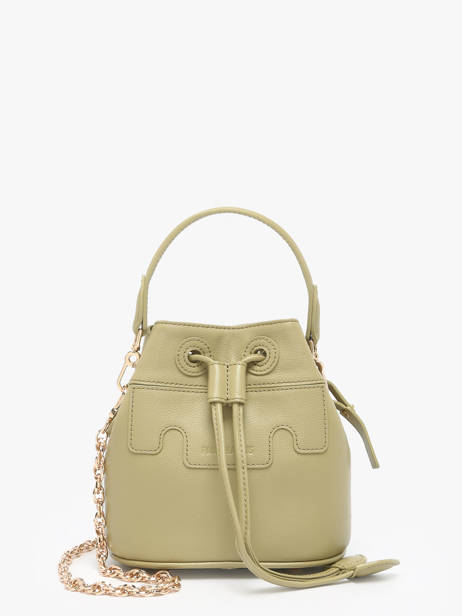 Sac Bandoulière La Suite Cuir Paul marius Vert la suite CAPUXSUI