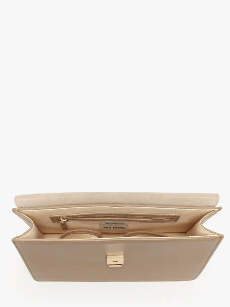 Shoulder Bag La Suite Leather Paul marius Beige la suite GABRISUI other view 3