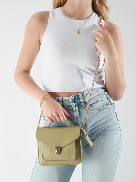 Shoulder Bag La Suite Leather Paul marius Green la suite GEOX2SUI other view 1