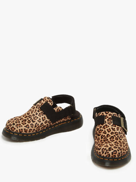 Slippers Jorge Iii In Leather Dr martens Brown women 41088200 other view 3