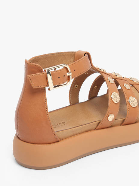 Sandals In Leather Inuovo Green women A96039 other view 2