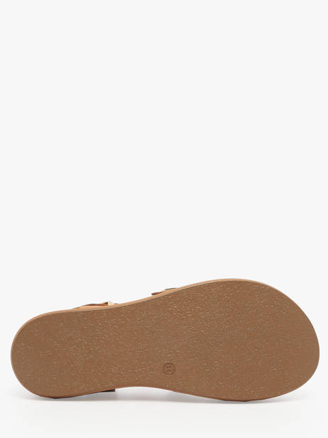 Sandals In Leather Inuovo Green women A96046 other view 4