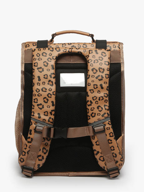 2-compartment Vintage North Backpack Cameleon Brown vintage north SD39 other view 4