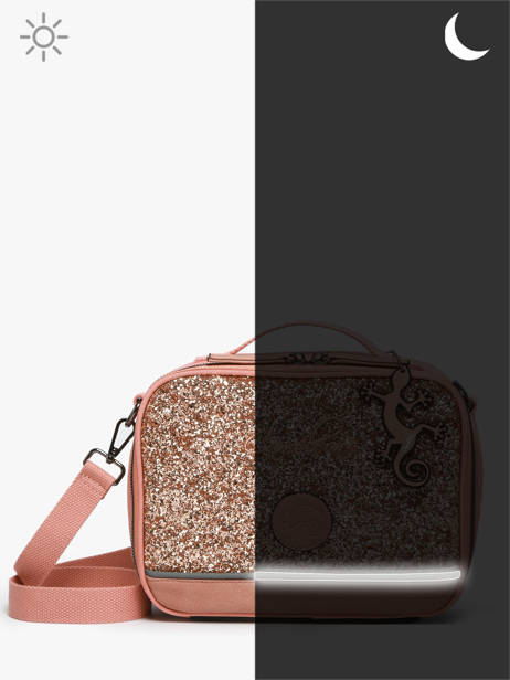 Sac Gouter 1 Compartiment Cameleon Rose vintage fantasy BL24 vue secondaire 6