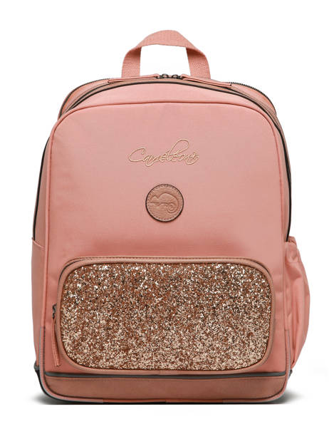 2-compartment Backpack Cameleon Pink vintage fantasy SO40 other view 7