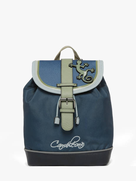 1 Compartment Backpack Cameleon Blue vintage urban SD25