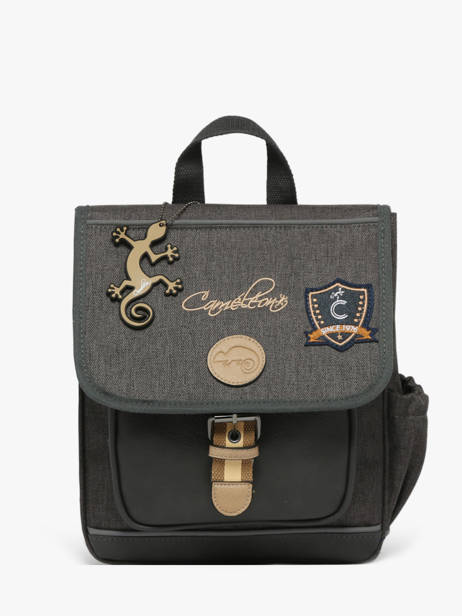 1 Compartment Backpack Cameleon Gray vintage urban SD30