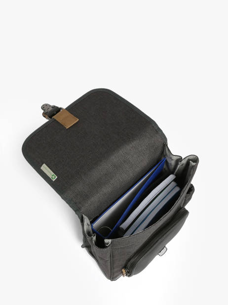 1 Compartment Backpack Cameleon Gray vintage urban SD30 other view 3