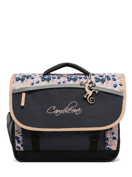 Satchel For Kids 2 Compartments Cameleon Blue actual CA38 other view 6