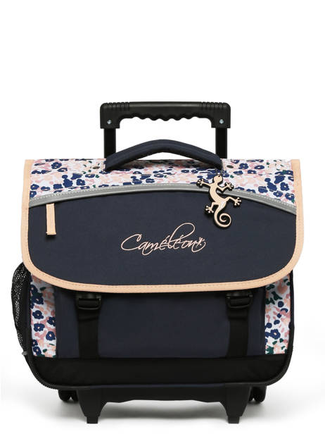 Wheeled Schoolbag For Kids 2 Compartments Cameleon Blue actual CR38 other view 7