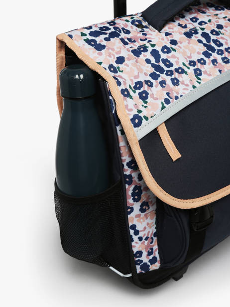 Cartable à Roulettes Enfant 3 Compartiments Cameleon Bleu actual CR41 vue secondaire 6