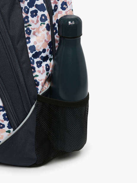 2-compartment Backpack Cameleon Blue actual SD45 other view 5