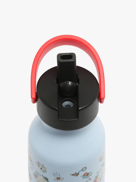 Drinking Bottle Hello hossy Blue cool kids 350M other view 1