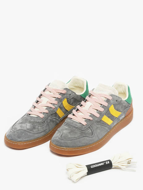 Sneakers In Leather Coolway Gray men 86035950 other view 2