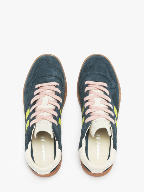 Sneakers In Leather Coolway Blue men 86036020 other view 4