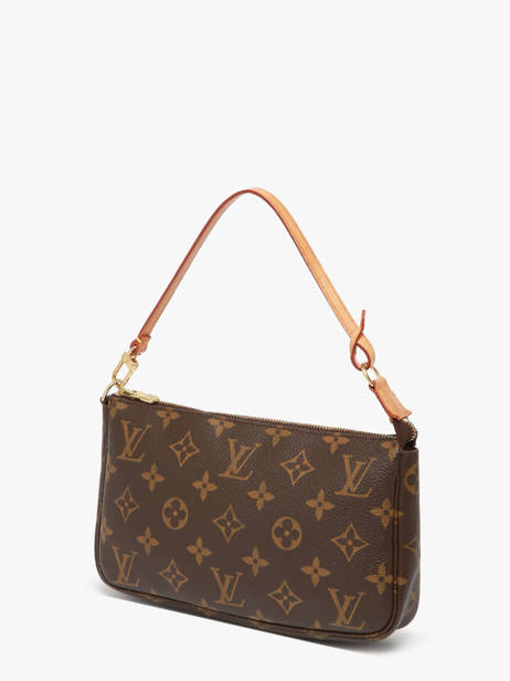 Preloved Louis Vuitton Pouch Monogram Louis vuitton Brown second life 1363087 other view 4