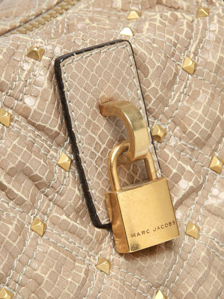 Preloved Leather Padlock Satchel Marc jacobs Beige second life 1253314 other view 3