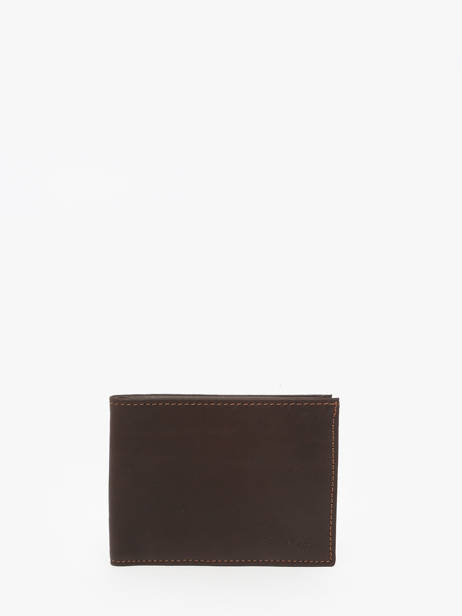 Card Holder Oil Leather Etrier Brown oil EOIL739