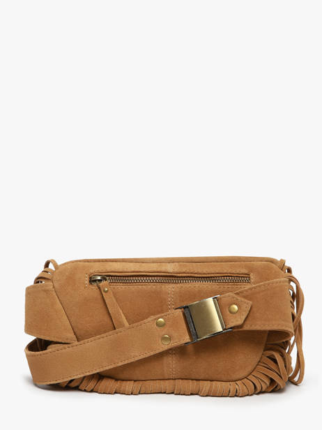 Leather Folk Belt Bag Paul marius Brown folk BANASFOL other view 4