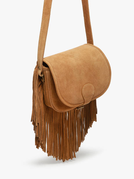 Leather Le Bohémien Folk Crossbody Bag Paul marius Brown folk BOHEMFOL other view 2