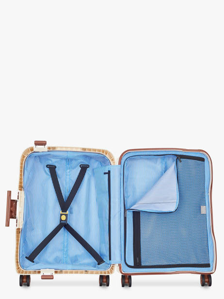 Cabin Luggage Delsey Beige moncey 3844803M other view 3