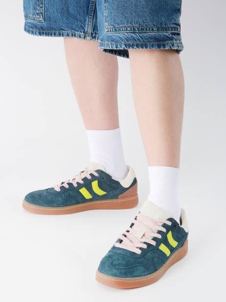 Sneakers In Leather Coolway Blue men 86036020 other view 1