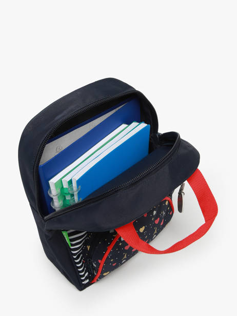 Mini Backpack Tann's Blue les fantaisies f 61321 other view 3