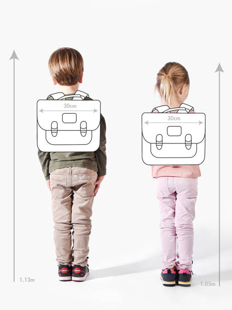 1 Compartment Satchel Tann's Multicolor les fantaisies f 35267 other view 1