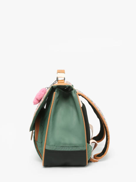 1 Compartment Satchel Tann's Multicolor les fantaisies f 35267 other view 2