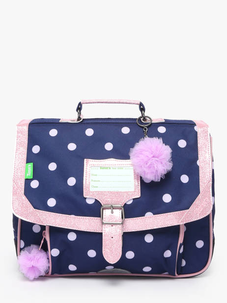 2-compartment Satchel Tann's Blue les fantaisies f 38325