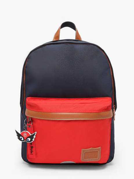 2-compartment Backpack Tann's Red les fantaisies g 63124