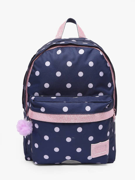 2-compartment Backpack Tann's Blue les fantaisies f 63325