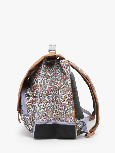 2-compartment Satchel Tann's Multicolor les fantaisies f 41263 other view 2