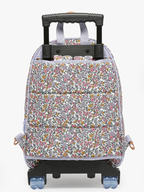 2-compartment Wheeled Schoolbag Tann's Multicolor les fantaisies f 73263 other view 5