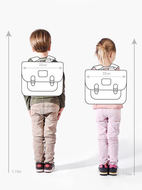 Satchel Tann's Blue tann's x tartine et choco 334112 other view 1