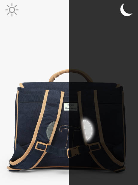 Satchel Tann's Blue tann's x tartine et choco 334112 other view 5