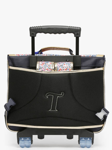 2-compartment Wheeled Satchel Tann's Multicolor les fantaisies f 42265 other view 5
