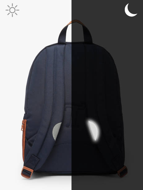 2-compartment Backpack Tann's Red les fantaisies g 63124 other view 4