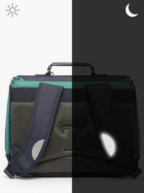 2-compartment Satchel Tann's Green les fantaisies g 38126 other view 5
