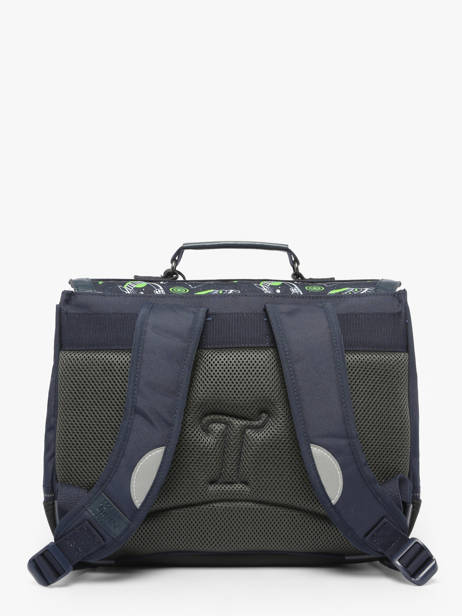 1 Compartment Satchel Tann's Blue les fantaisies g 35142 other view 4