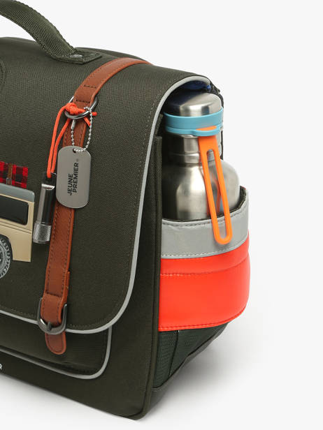 2-compartment Satchel Jeune premier Green daydream boys B other view 5