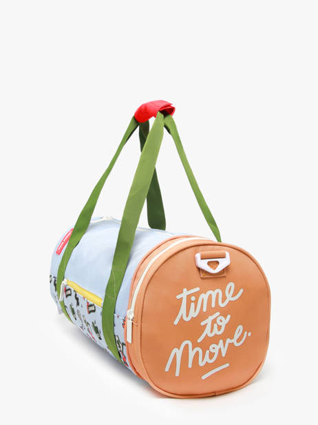 Kids Travel Bag Hello hossy Blue cool kids P other view 1