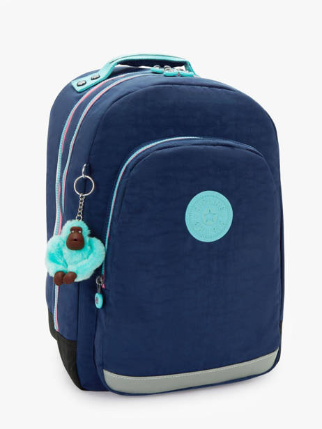 2-compartment Backpack Kipling Blue back to school KI4053 other view 2