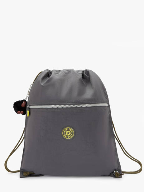 Gym Bag Kipling Gray back to school K09487