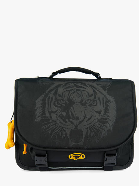 Cartable 2 Compartiments Lily Boys Stones and bones Noir boys B