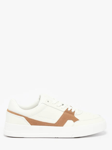 Sneakers In Leather Tommy hilfiger White men 55510LB