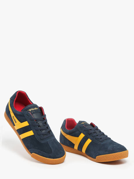 Sneakers Harrier En Cuir Gola Bleu men CMA192 vue secondaire 2
