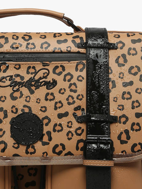 2-compartment Vintage North Backpack Cameleon Brown vintage north SD39 other view 6