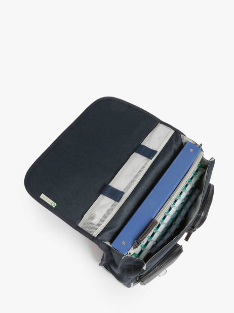 Satchel For Kids 2 Compartments Cameleon Blue vintage urban CA35 other view 3