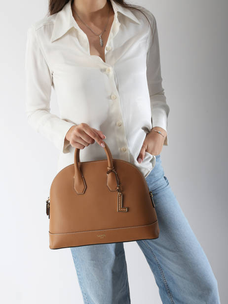 Handbag Belleville Leather Lancel Brown belleville A13736 other view 1